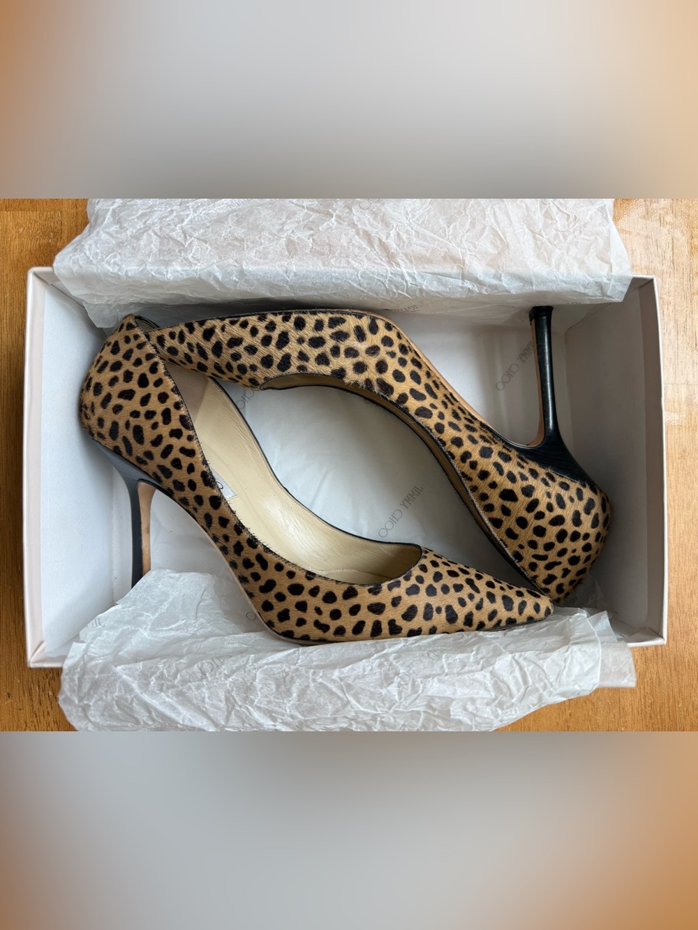 Jimmy Choo Leopard Print Heels